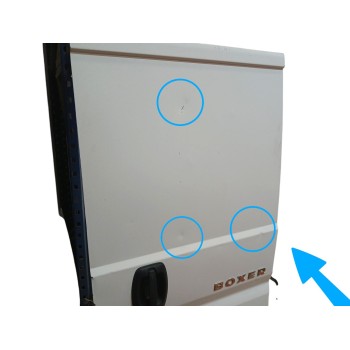 Recambio de porton trasero derecho para peugeot boxer kombi (rs3000)(333) 2.2 hdi fap cat referencia OEM IAM 1612598080  