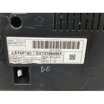 Recambio de cuadro instrumentos para jaguar xe (x760) 2.0 d referencia OEM IAM GX7310849EF  