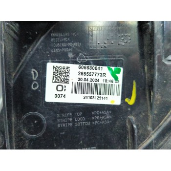 Recambio de piloto trasero izquierdo para dacia jogger (rk_) 1.0 tce 90 eco-g referencia OEM IAM 265557773R  