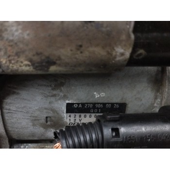 Recambio de motor arranque para mercedes-benz clase a (w176) a 180 cdi / d (176.012) referencia OEM IAM A2709060026  