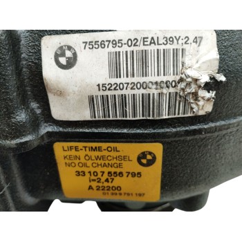 Recambio de diferencial trasero para bmw 1 (e87) 118 d referencia OEM IAM 7556795 RELACION 2.47 755679502