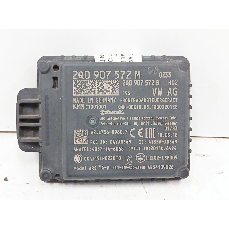 Recambio de modulo electronico para seat ateca (kh7, khp) 1.4 tsi referencia OEM IAM 2Q0907572M 2Q0907572B 