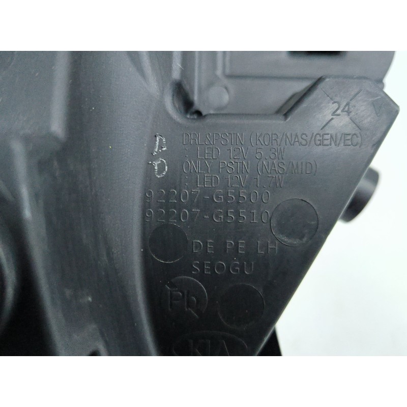 PILOTO DELANTERO IZQUIERDO 92207G5510