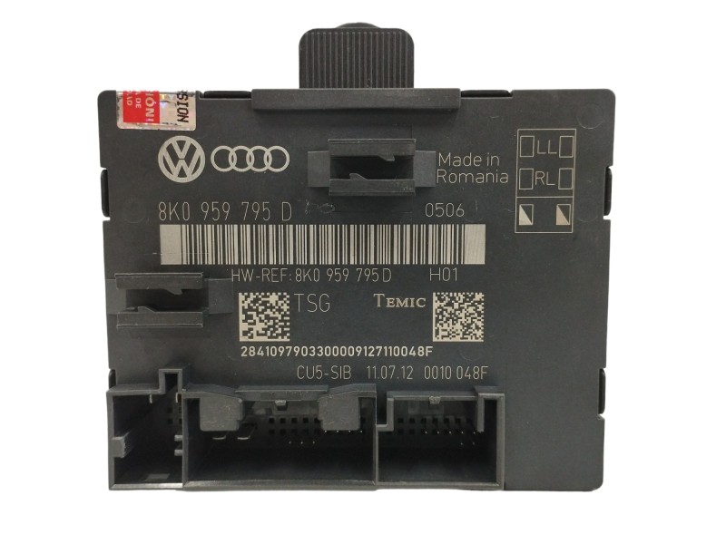 Recambio de modulo electronico para audi q5 (8r) 2.0 16v tdi referencia OEM IAM 8K0959795D CONTROL DE PUERTA 