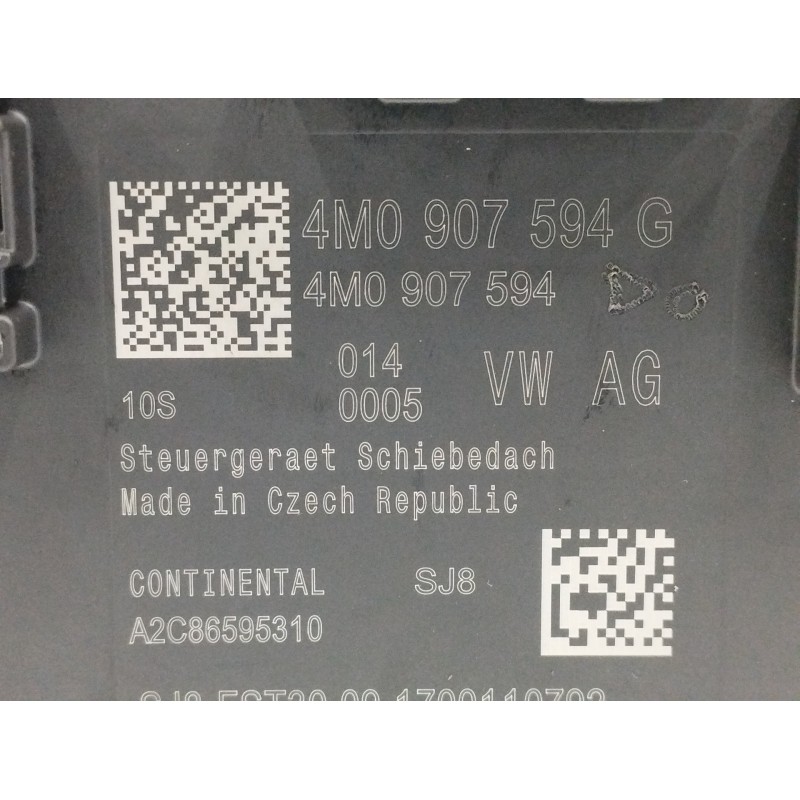 MODULO ELECTRONICO CONTROL TECHO CORREDIZO A2C86595310