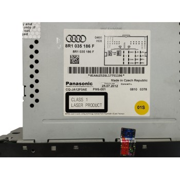 Recambio de sistema audio / radio cd para audi q5 (8r) 2.0 16v tdi referencia OEM IAM 8R1035186F  