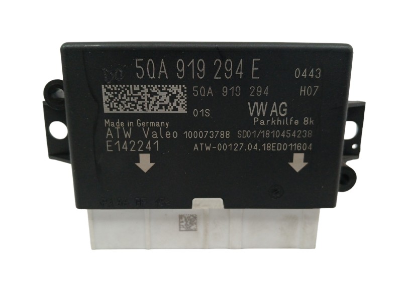 Recambio de modulo electronico para seat leon st (5f8) 2.0 tdi referencia OEM IAM 5QA919294E APARCAMIENTO ASISTIDO Recambio de modulo electronico para seat leon st (5f8) 2.0 tdi referencia OEM IAM 5QA919294E APARCAMIENTO ASISTIDO