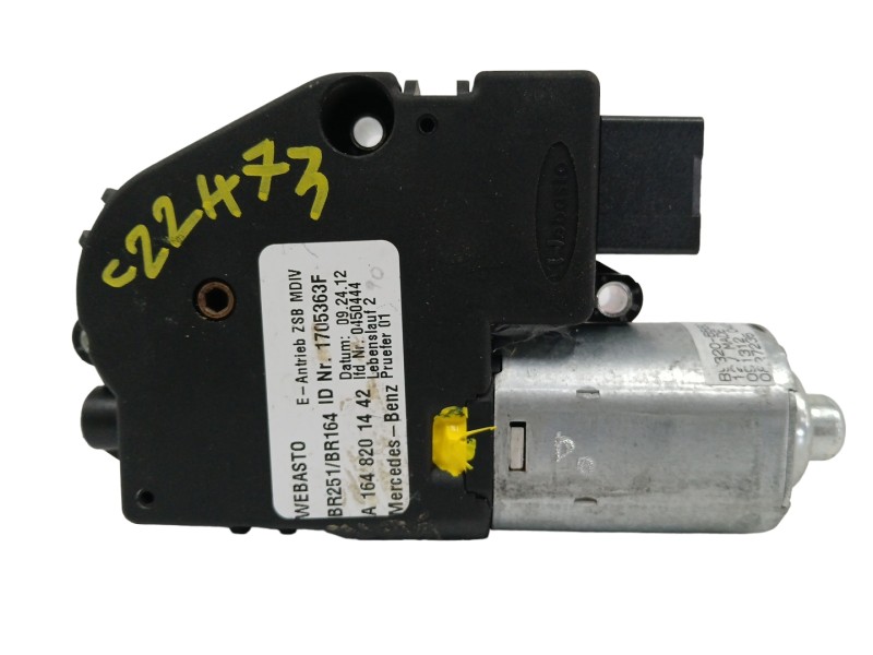 Recambio de motor techo electrico para mercedes-benz clase r (w251) 3.0 cdi cat referencia OEM IAM A1648201442 Recambio de motor techo electrico para mercedes-benz clase r (w251) 3.0 cdi cat referencia OEM IAM A1648201442