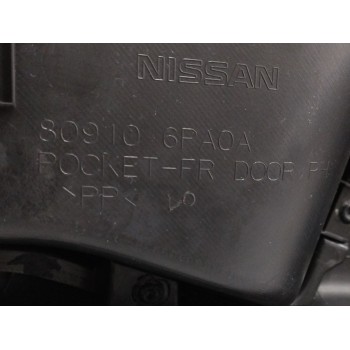 Recambio de guarnecido puerta delantera derecha para nissan juke (f16) 1.0 12v cat referencia OEM IAM 809106PA0A  