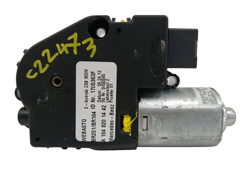 Recambio de motor techo electrico para mercedes-benz clase r (w251) 3.0 cdi cat referencia OEM IAM A1648201442 Recambio de motor techo electrico para mercedes-benz clase r (w251) 3.0 cdi cat referencia OEM IAM A1648201442