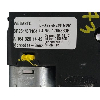 Recambio de motor techo electrico para mercedes-benz clase r (w251) 3.0 cdi cat referencia OEM IAM A1648201442  