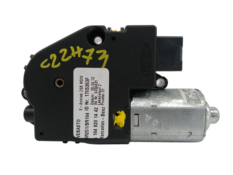 Recambio de motor techo electrico para mercedes-benz clase r (w251) 3.0 cdi cat referencia OEM IAM A1648201442 Recambio de motor techo electrico para mercedes-benz clase r (w251) 3.0 cdi cat referencia OEM IAM A1648201442