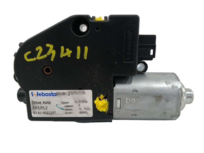 Recambio de motor techo electrico para bmw serie 3 coupe (e92) 3.0 24v turbo referencia OEM IAM 67616922257  