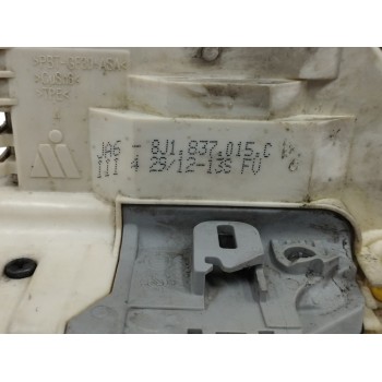 Recambio de cerradura puerta delantera izquierda para audi q5 (8r) 2.0 16v tdi referencia OEM IAM 8J1837015C  