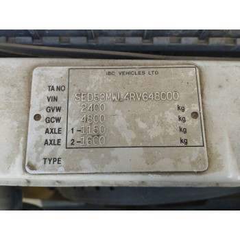 Recambio de carroceria corte para opel frontera a 2.4 cat referencia OEM IAM   