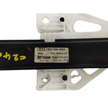 Recambio de elevalunas trasero derecho para audi q5 (8r) 2.0 16v tdi referencia OEM IAM 8R0839462D 8K0959812A 