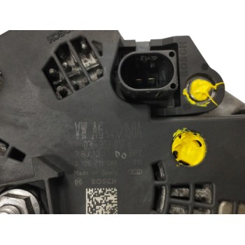 Recambio de alternador para audi q5 (8r) 2.0 16v tdi referencia OEM IAM 03L903017E 150A 0125711088