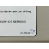 Recambio de parasol derecho para volvo v40 1.6 diesel cat referencia OEM IAM 31369310  