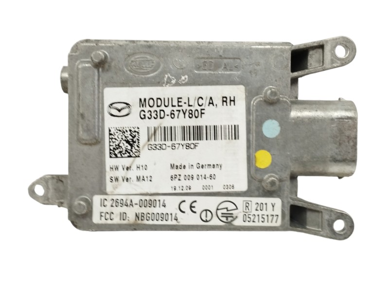 Recambio de modulo electronico para mazda cx-7 (er) 2.2 turbodiesel cat referencia OEM IAM G33D67Y80F IC2694A009014 Recambio de modulo electronico para mazda cx-7 (er) 2.2 turbodiesel cat referencia OEM IAM G33D67Y80F IC2694A009014
