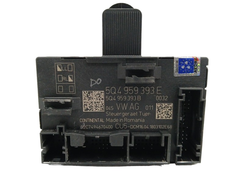 Recambio de modulo electronico para seat leon st (5f8) 2.0 tdi referencia OEM IAM 5Q4959393E CONTROL DE PUERTA A2C7494670400