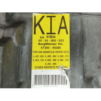 Recambio de caja cambios para kia sorento i (jc) 2.5 crdi referencia OEM IAM   