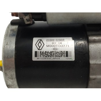 Recambio de motor arranque para nissan juke (f16) 1.0 12v cat referencia OEM IAM 233000290R M000TD3271 