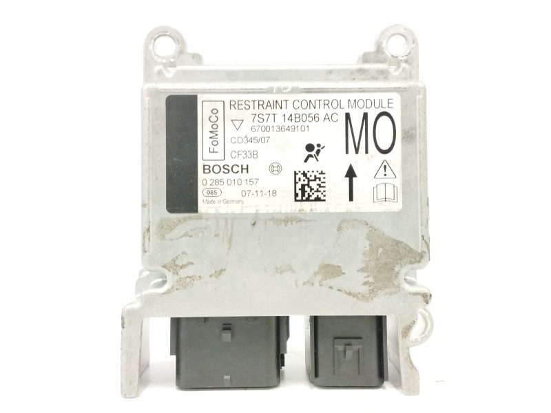 Recambio de centralita airbag para ford mondeo ber. (ca2) 2.0 tdci cat referencia OEM IAM 7S7T14B056AC 0285010157 Recambio de centralita airbag para ford mondeo ber. (ca2) 2.0 tdci cat referencia OEM IAM 7S7T14B056AC 0285010157