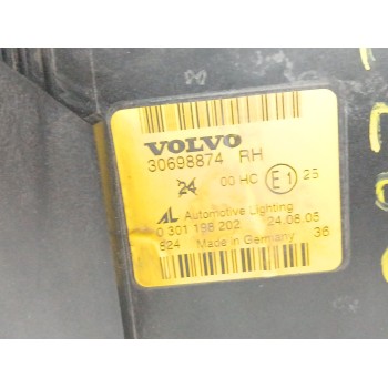 Recambio de faro derecho para volvo s40 ii (544) 2.0 d referencia OEM IAM 30698874 0301198202 