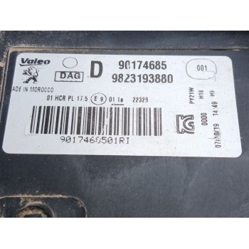 Recambio de faro derecho para peugeot 208 ii (ub_, up_, uw_, uj_) 1.2 puretech 75 referencia OEM IAM   
