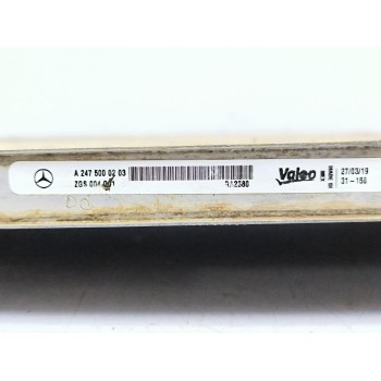 Recambio de radiador agua para mercedes-benz clase a sedán (v177) a 180 d (177.103) referencia OEM IAM A2475000203  