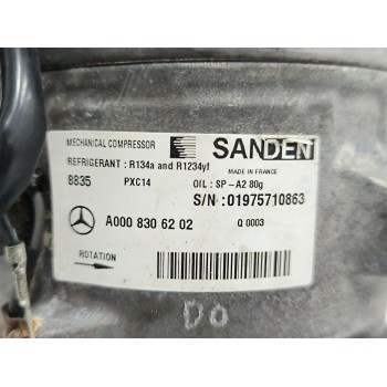 Recambio de compresor aire acondicionado para mercedes-benz clase a sedán (v177) a 180 d (177.103) referencia OEM IAM A000830620