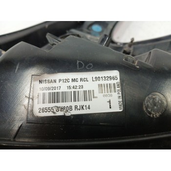 Recambio de piloto trasero izquierdo para nissan juke (f15) 1.5 dci referencia OEM IAM 26555BV80B  