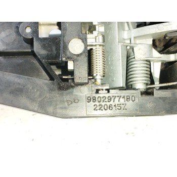 Recambio de maneta exterior delantera derecha para citroën c4 cactus 1.2 12v vti referencia OEM IAM 9802977180  