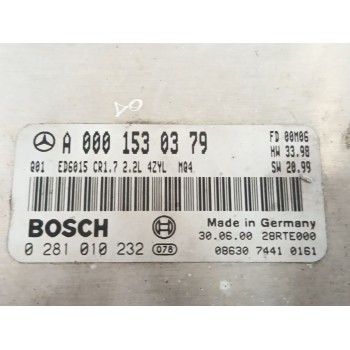 Recambio de centralita motor uce para mercedes-benz vito furgoneta (w638) 110 cdi 2.2 (638.094) referencia OEM IAM A0001530379 0