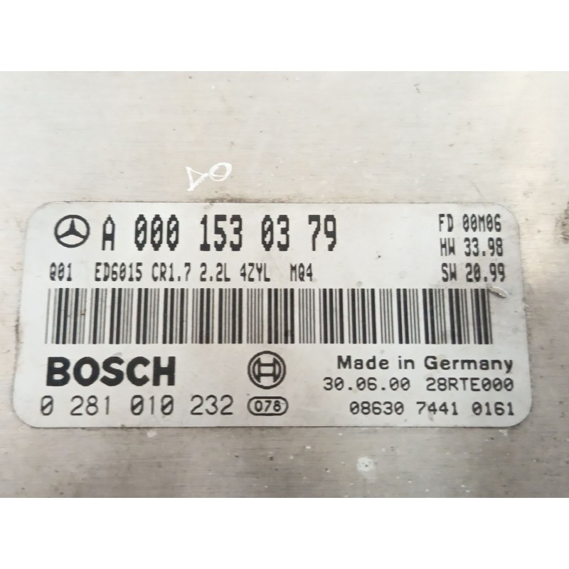 CENTRALITA MOTOR UCE 0281010232