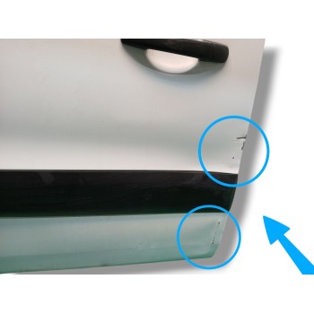 Recambio de puerta lateral corredera derecha para peugeot partner tepee 1.6 hdi / bluehdi 75 referencia OEM IAM 9831169680  