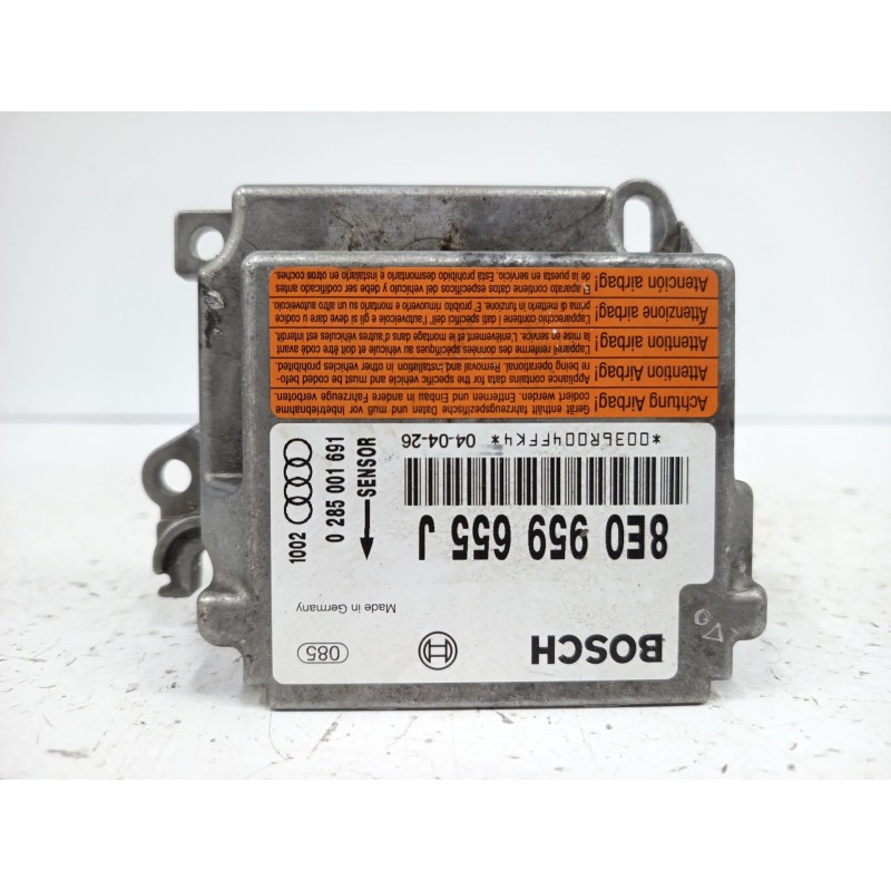 Recambio de centralita airbag para audi a4 b6 avant (8e5) 1.9 tdi referencia OEM IAM 8E0959655J 0285001691 