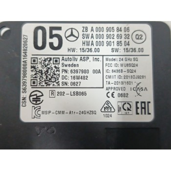 Recambio de modulo electronico para mercedes-benz clase a (w176) a 200 cdi / d (176.008) referencia OEM IAM A0009058406 A0009026