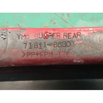 Recambio de paragolpes trasero para suzuki ignis ii (mh) 1.3 ddis (rm413d) referencia OEM IAM 7181186G00799  