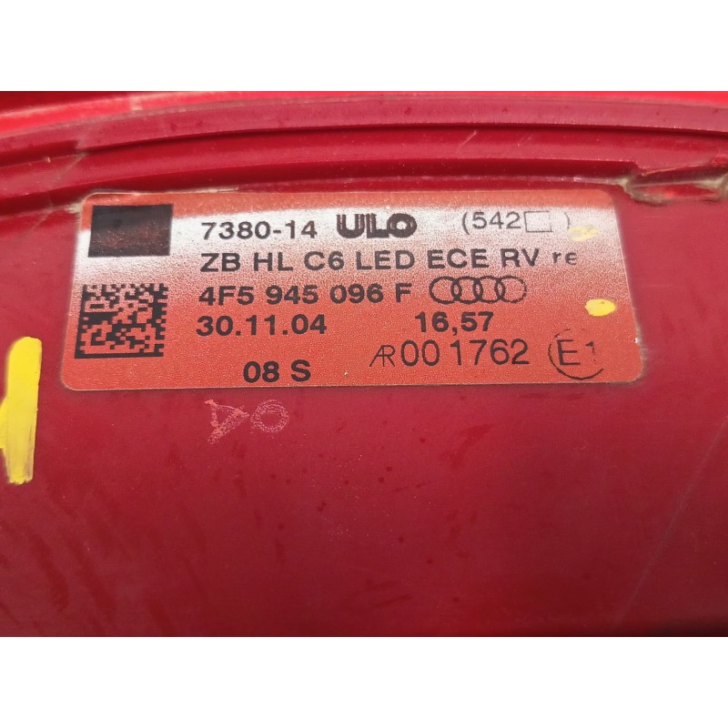 PILOTO TRASERO DERECHO