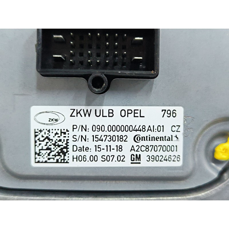 MODULO ELECTRONICO A2C93182000