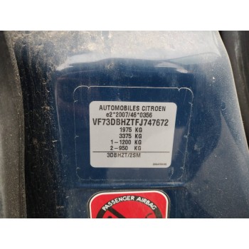 Recambio de carroceria corte para citroën c4 picasso 1.6 blue-hdi fap referencia OEM IAM   