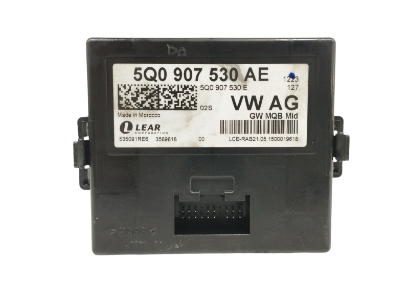 Recambio de modulo electronico para seat leon (5f1) 2.0 tdi referencia OEM IAM 5Q0907530AE INTERFAZ PARA BUS DE DATOS Recambio de modulo electronico para seat leon (5f1) 2.0 tdi referencia OEM IAM 5Q0907530AE INTERFAZ PARA BUS DE DATOS