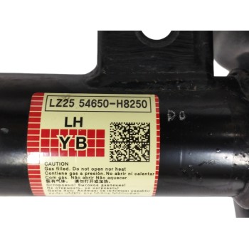 Recambio de amortiguador delantero izquierdo para kia rio (yb) 1.2 cat referencia OEM IAM 54650H8250  