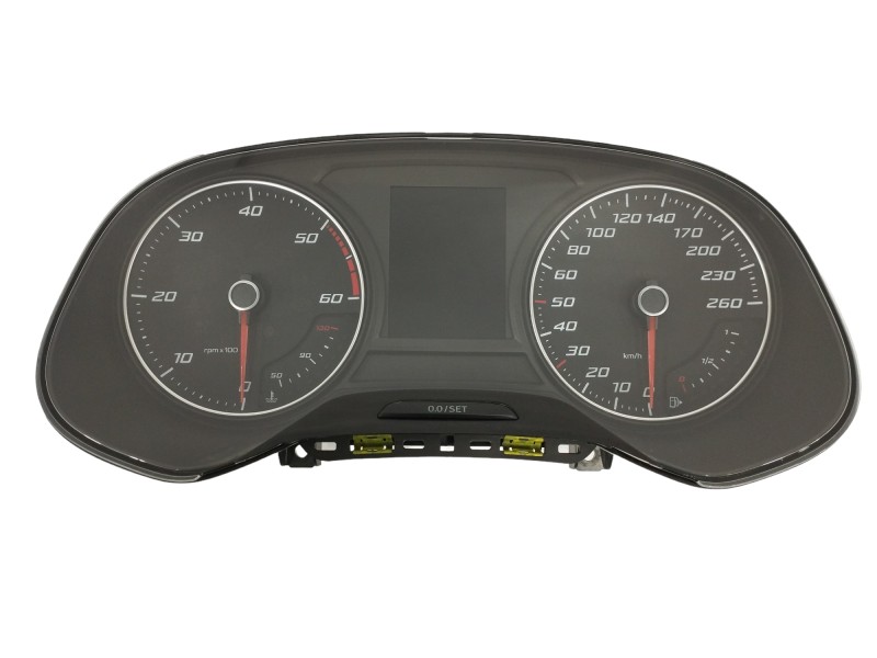 Recambio de cuadro instrumentos para seat leon (5f1) 2.0 tdi referencia OEM IAM 5F0920863A A2C94688500 Recambio de cuadro instrumentos para seat leon (5f1) 2.0 tdi referencia OEM IAM 5F0920863A A2C94688500