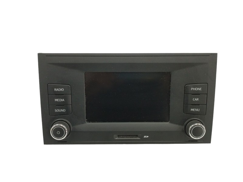 Recambio de pantalla multifuncion para seat leon (5f1) 2.0 tdi referencia OEM IAM 5F0035871 Recambio de pantalla multifuncion para seat leon (5f1) 2.0 tdi referencia OEM IAM 5F0035871