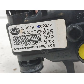 Recambio de faro antiniebla izquierdo para renault clio v (b7_) 1.3 tce 130 (b7mf) referencia OEM IAM 261550862R 1NL2500TN139 