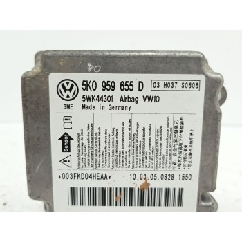 Recambio de centralita airbag para volkswagen golf vi (5k1) 1.4 tsi referencia OEM IAM 5K0959655D 5WK44301 
