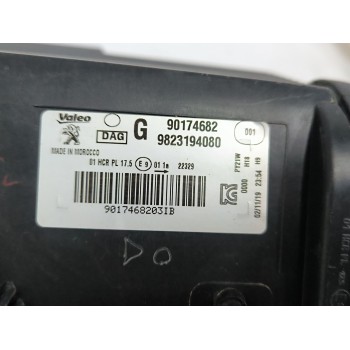 Recambio de faro izquierdo para peugeot 208 ii (ub_, up_, uw_, uj_) 1.2 puretech 75 referencia OEM IAM 9823194080  