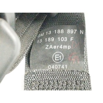 Recambio de cinturon seguridad delantero izquierdo para opel astra twin top 1.6 16v referencia OEM IAM 13188897  
